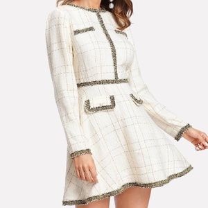SHEIN Tweed Dress